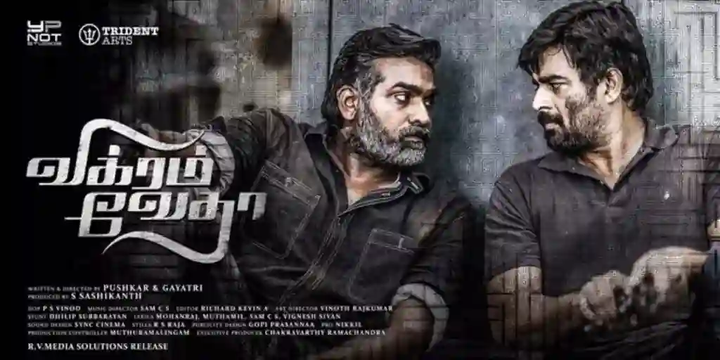 Vikram Vedha (2017) - Edge-of-the-seat Tamil crime movies list