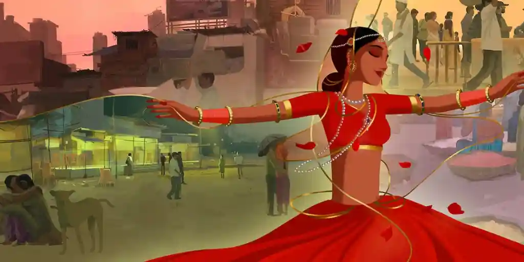 Bombay Rose (2019)- Famous Indian animated movies and characters