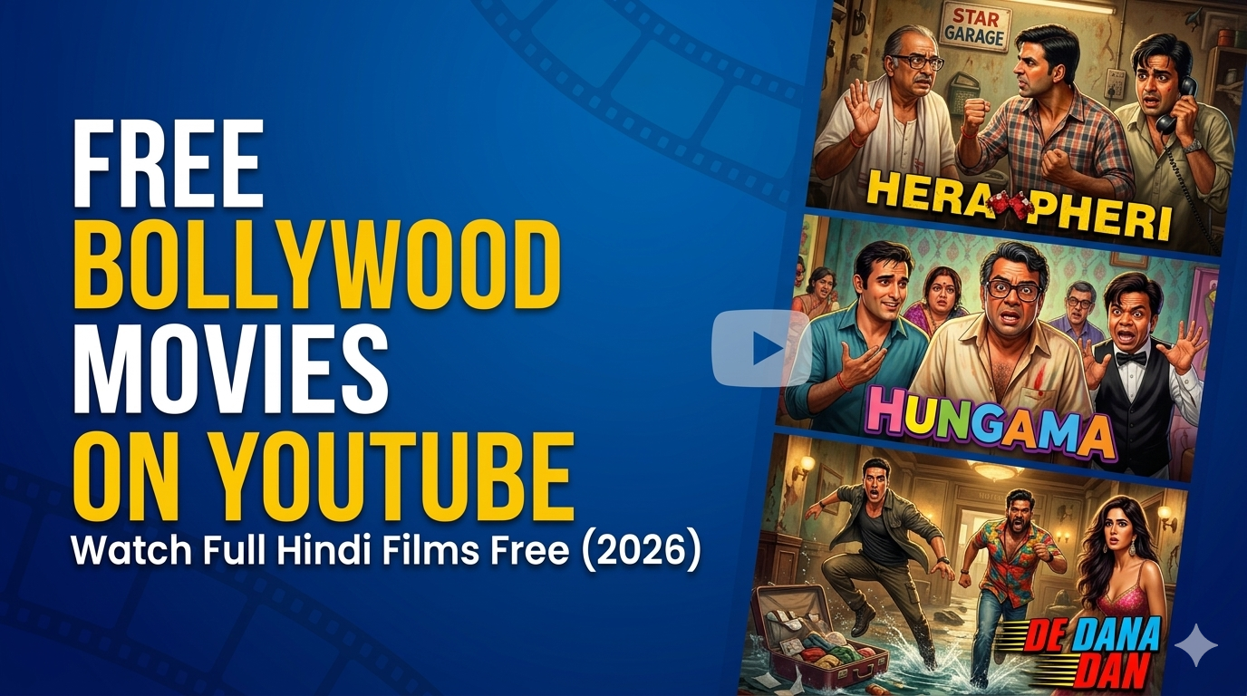 10 Free Bollywood Movies on YouTube Right Now (2026 Guide)