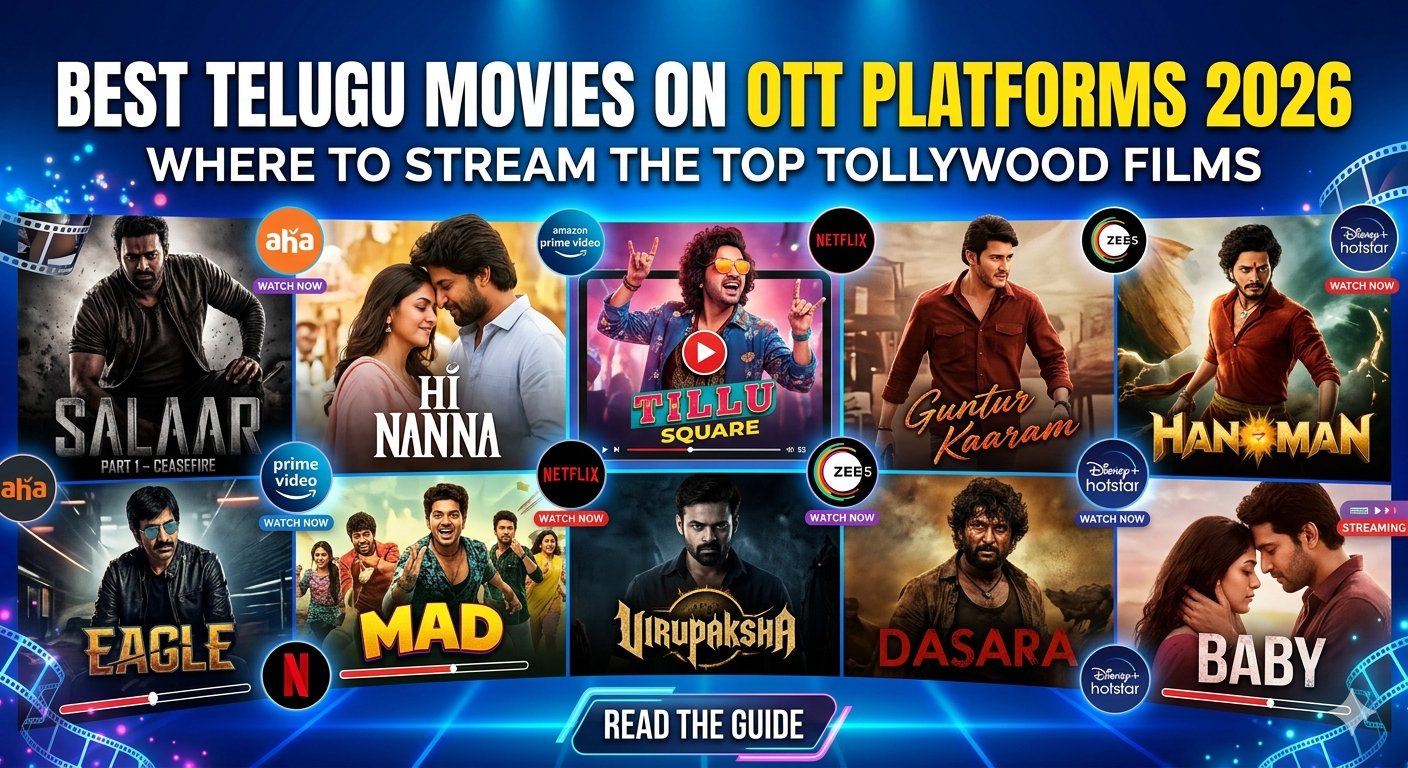 Best Telugu Movies on OTT Platforms 2026