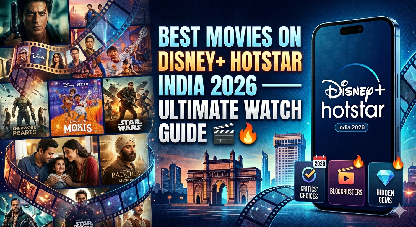 Best Movies on Disney+ Hotstar India 2026 — Ultimate Watch Guide 🎬🔥
