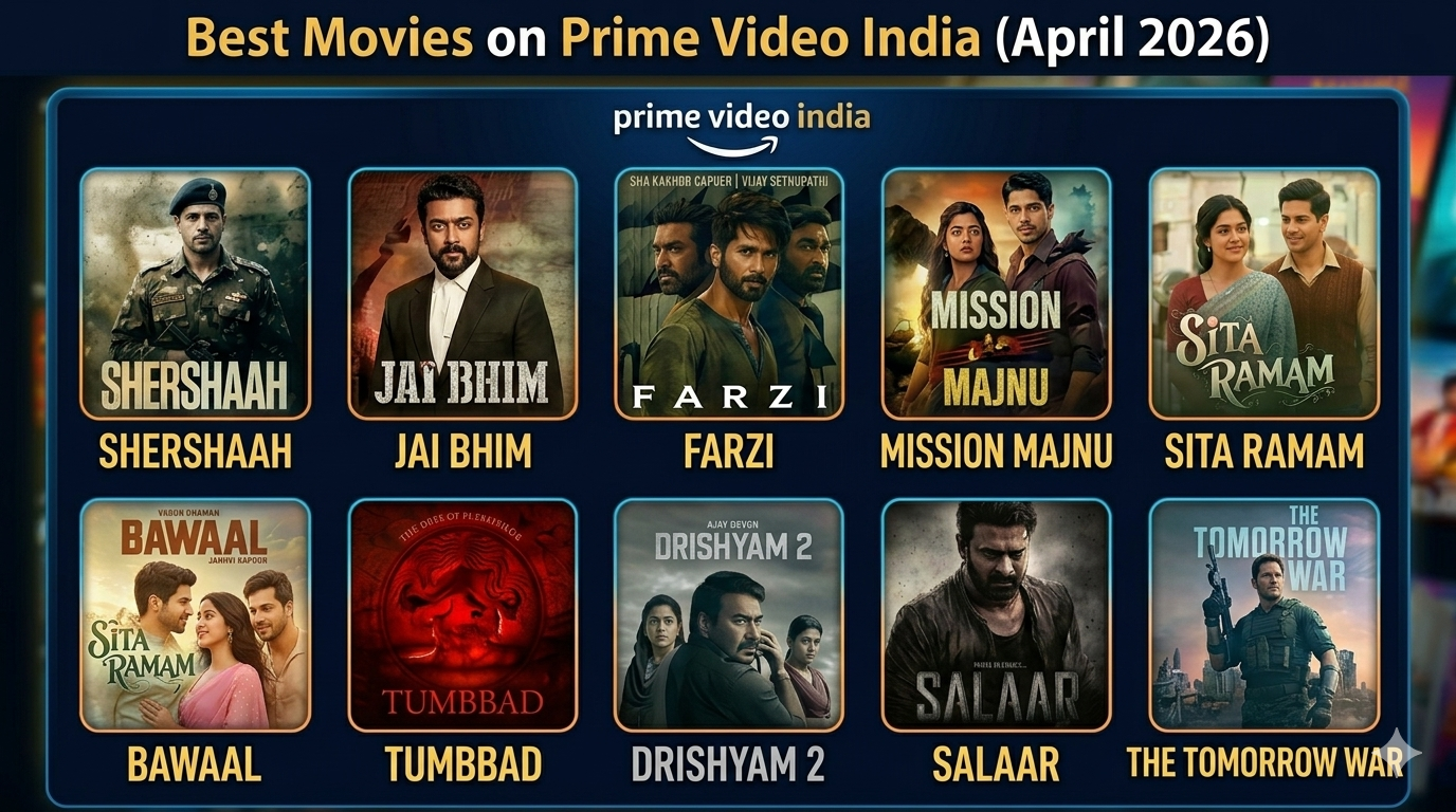 Best Movies on Prime Video India — Must Watch List (April 2026)