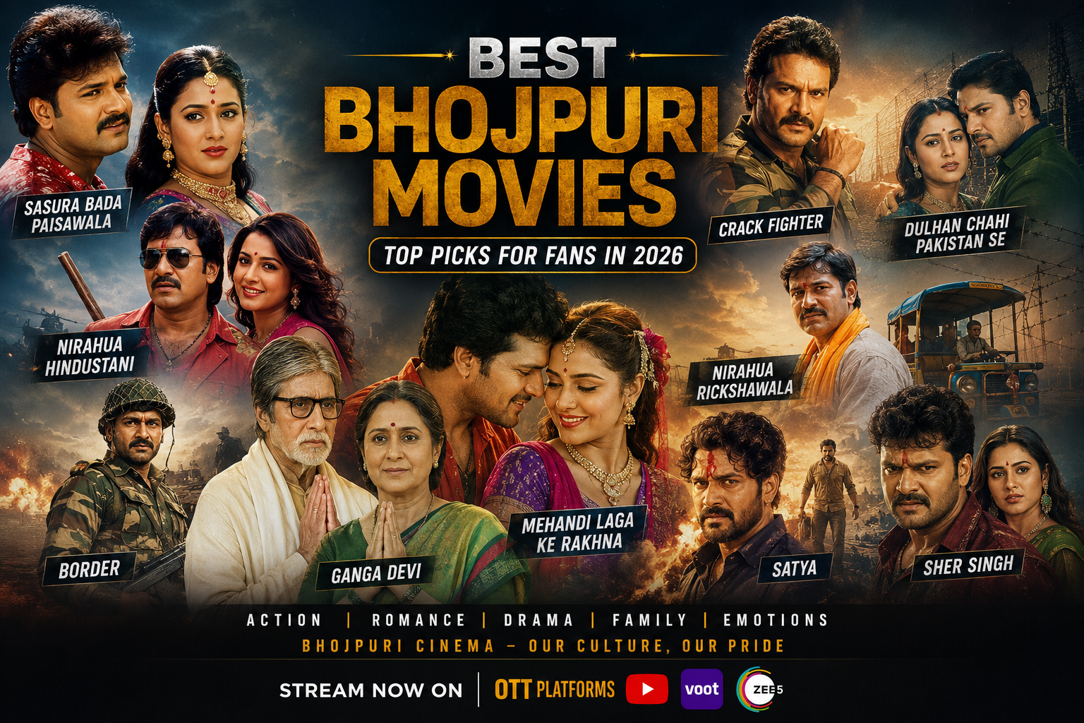 Best Bhojpuri Movies — Top Picks for Fans in 2026