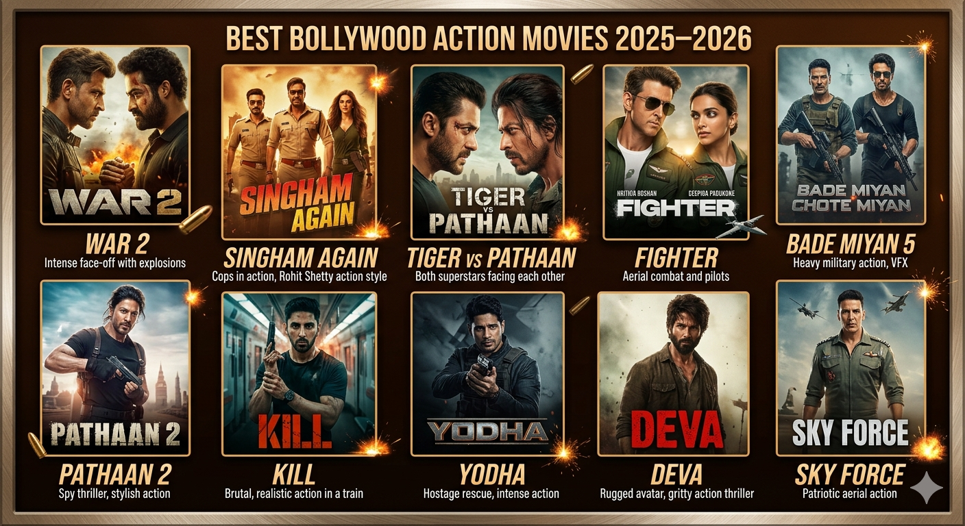 Best Bollywood Action Movies of 2025–2026