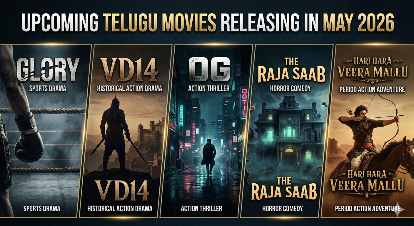 Upcoming Telugu Movies Releasing in May 2026